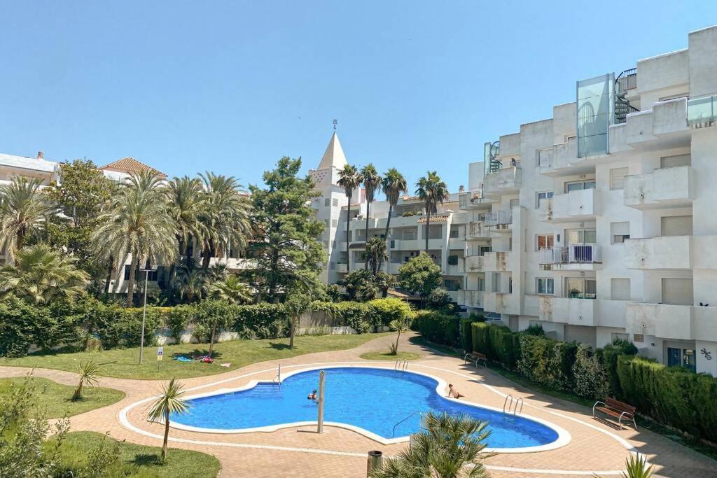 Blue Marina - Terraza, Piscina Y Wifi Gratis Lejlighed Roses Eksteriør billede