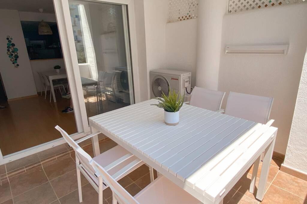 Blue Marina - Terraza, Piscina Y Wifi Gratis Lejlighed Roses Eksteriør billede